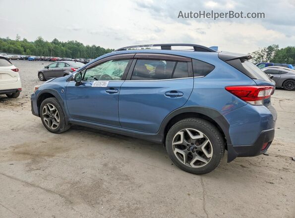 JF2GTAMC1J8292343 2018 SUBARU CROSSTREK Blue Tył lewy