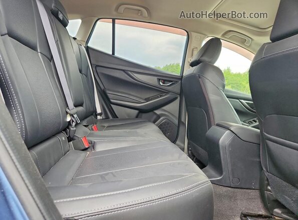 JF2GTAMC1J8292343 2018 SUBARU CROSSTREK Blue Widok tylnych siedzeń