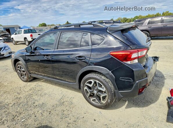 JF2GTAMC1JH302143 2018 SUBARU CROSSTREK Black Trasero izquierdo