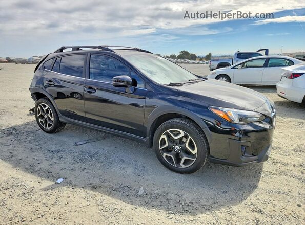 JF2GTAMC1JH302143 2018 SUBARU CROSSTREK Black Delantero derecho