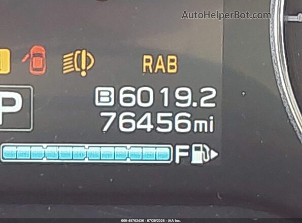 JF2GTAMC1K8323494 2019 SUBARU CROSSTREK Серый 