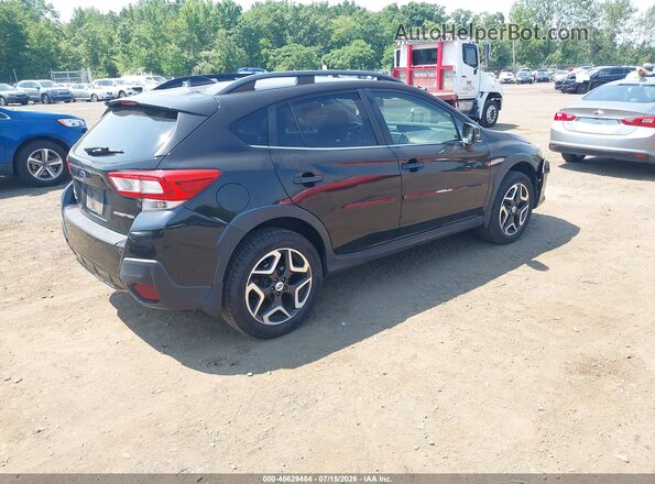 JF2GTAMC2J8273347 2018 SUBARU CROSSTREK Черный Задняя правая четверть