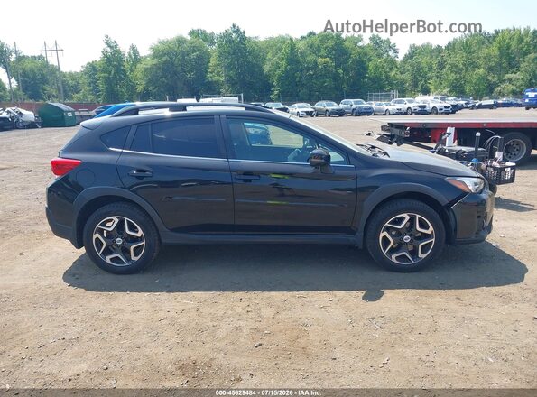 JF2GTAMC2J8273347 2018 SUBARU CROSSTREK Черный Вид задней части салона