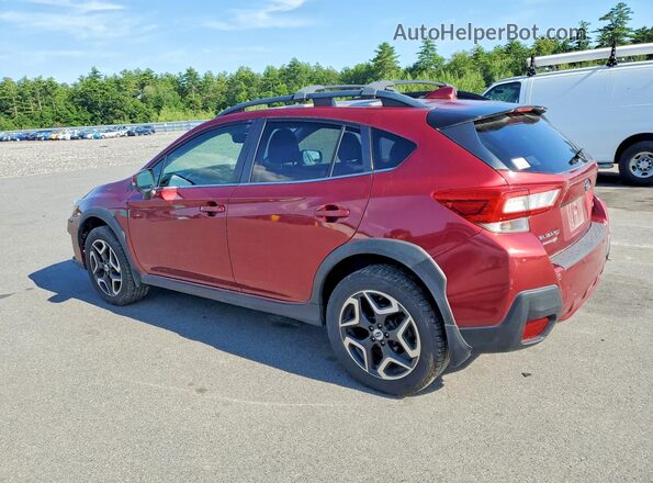 JF2GTAMC2JH261649 2018 SUBARU CROSSTREK Maroon Tył lewy