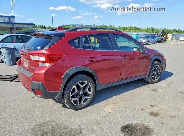 JF2GTAMC2JH261649 2018 SUBARU CROSSTREK Maroon Tył prawy