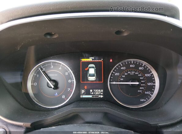 JF2GTAMC2K8286357 2019 SUBARU CROSSTREK Black უკანა სავარძლების ხედი