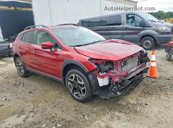 JF2GTAMC2KH377385 2019 SUBARU CROSSTREK Red Przód prawy