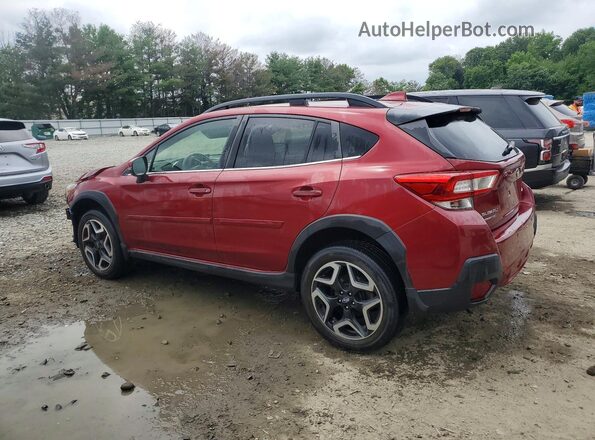 JF2GTAMC2KH377385 2019 SUBARU CROSSTREK Red Tył lewy