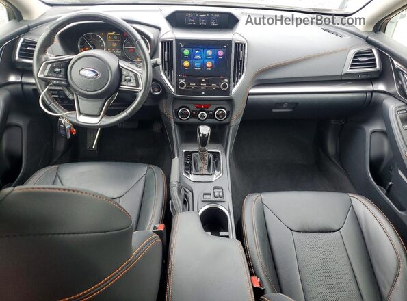 JF2GTAMC2KH377385 2019 SUBARU CROSSTREK Red Widok deski rozdzielczej