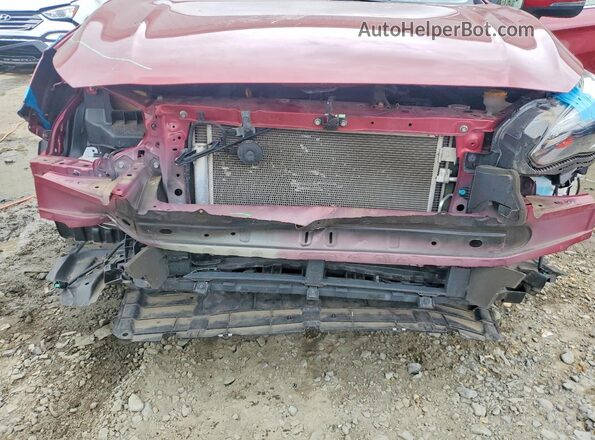 JF2GTAMC2KH377385 2019 SUBARU CROSSTREK Red Widok wnętrza z tyłu