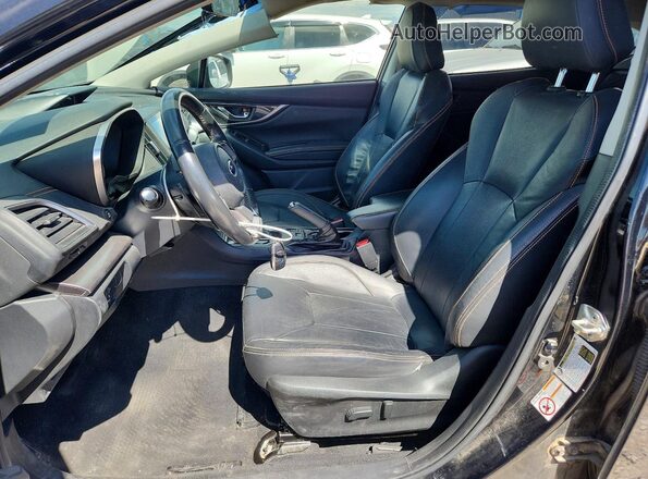 JF2GTAMC3J8258260 2018 SUBARU CROSSTREK Black Vista interior delantera
