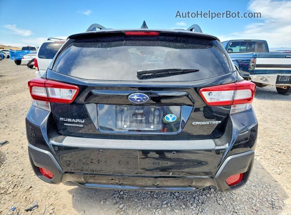 JF2GTAMC3J8258260 2018 SUBARU CROSSTREK Black Vista trasera