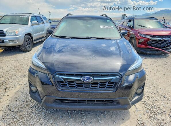 JF2GTAMC3J8258260 2018 SUBARU CROSSTREK Black Vista frontal