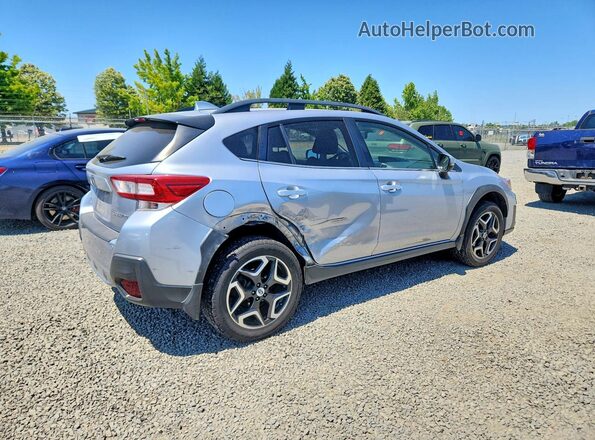 JF2GTAMC3J8262552 2018 SUBARU CROSSTREK Silver Trasero derecho