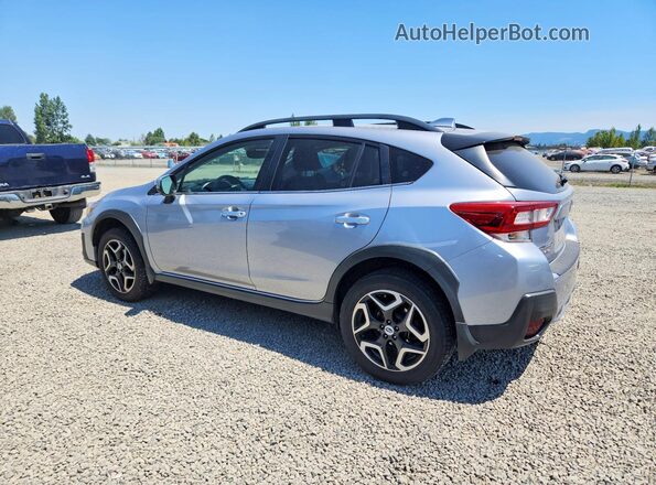 JF2GTAMC3J8262552 2018 SUBARU CROSSTREK Silver Trasero izquierdo