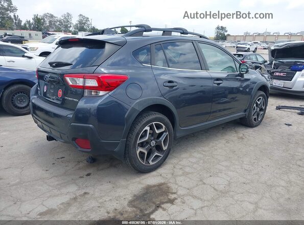 JF2GTAMC3JH240860 2018 SUBARU CROSSTREK Серый Задняя правая четверть