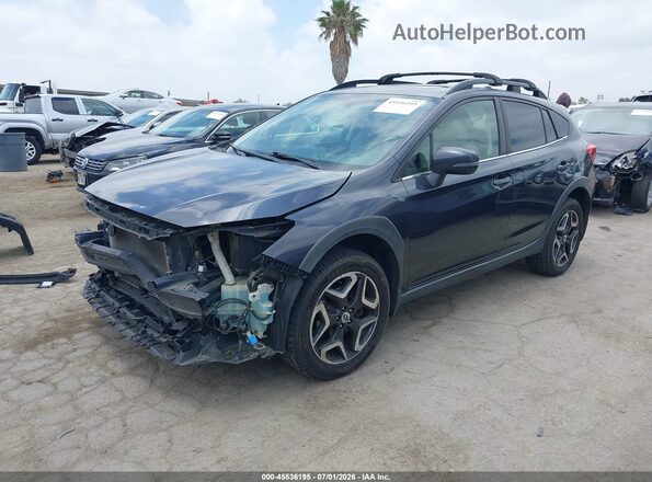 JF2GTAMC3JH240860 2018 SUBARU CROSSTREK Серый Передняя левая четверть