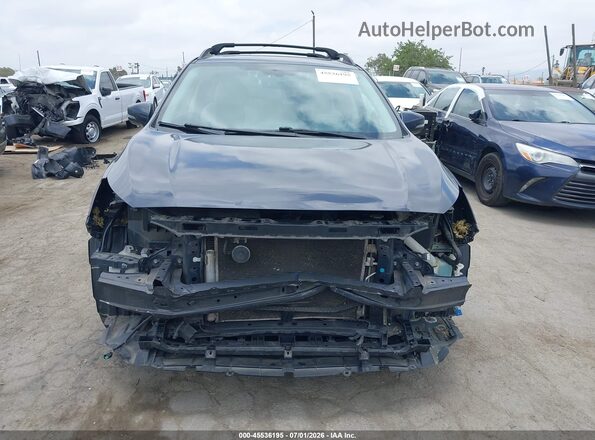 JF2GTAMC3JH240860 2018 SUBARU CROSSTREK Серый Вид задней части салона