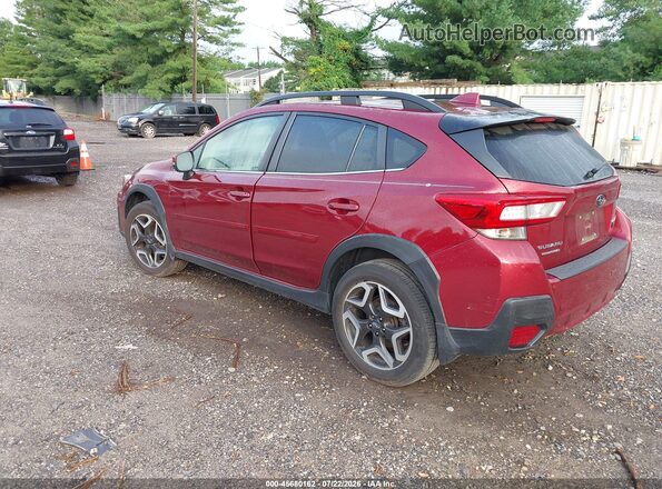 JF2GTAMC3K8216401 2019 SUBARU CROSSTREK Red Rear left