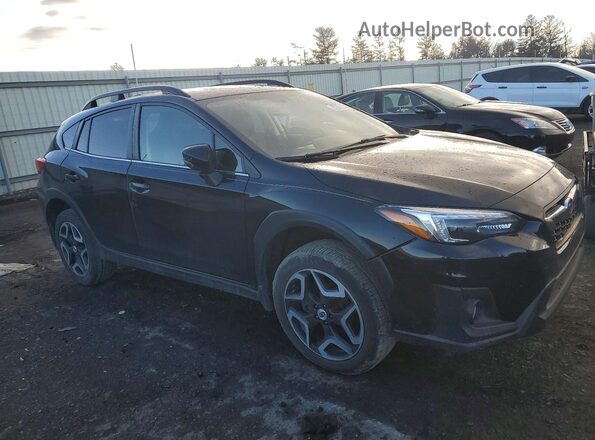 JF2GTAMC4J8349442 2018 SUBARU CROSSTREK Black Առջևի աջ