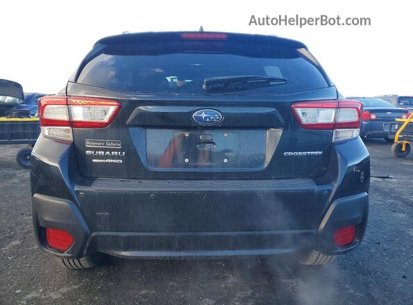 JF2GTAMC4J8349442 2018 SUBARU CROSSTREK Black Հետևի տեսք