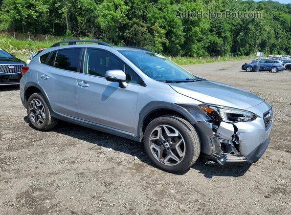 JF2GTAMC4JH222156 2018 SUBARU CROSSTREK Silver Przód prawy