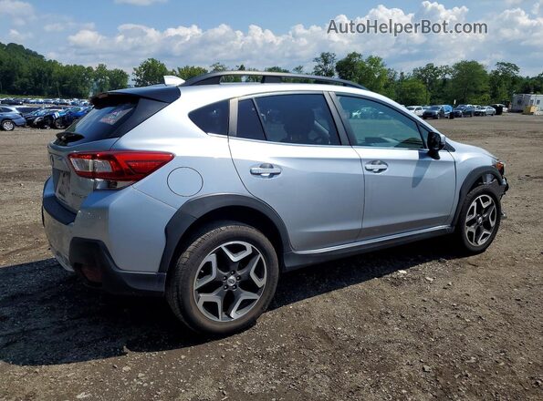 JF2GTAMC4JH222156 2018 SUBARU CROSSTREK Silver Tył prawy
