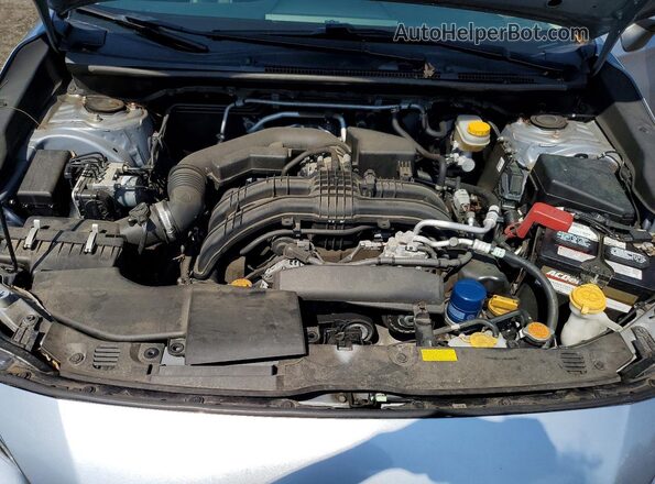 JF2GTAMC4JH222156 2018 SUBARU CROSSTREK Silver Widok wnętrza z tyłu