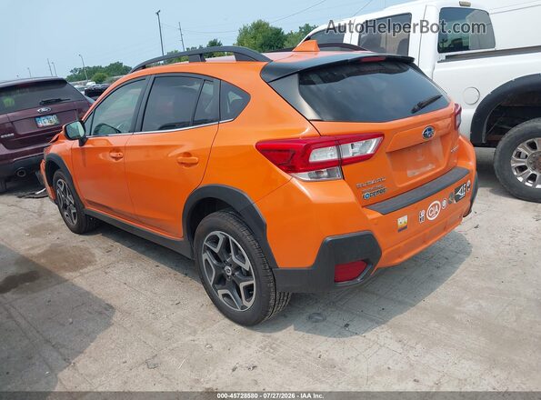 JF2GTAMC4JH294829 2018 SUBARU CROSSTREK Orange Rear left