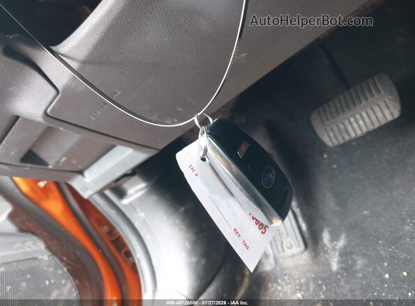 JF2GTAMC4JH294829 2018 SUBARU CROSSTREK Orange Dashboard view
