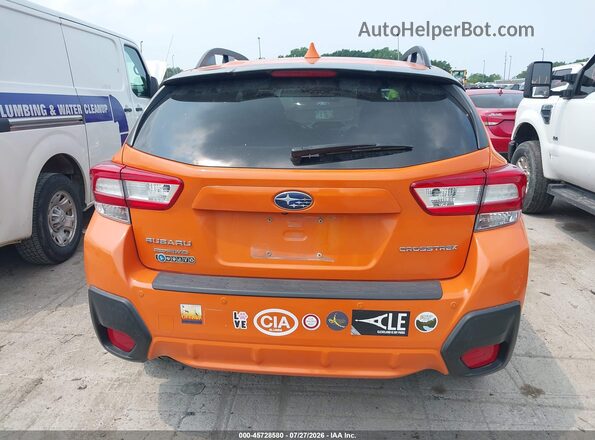 JF2GTAMC4JH294829 2018 SUBARU CROSSTREK Orange 