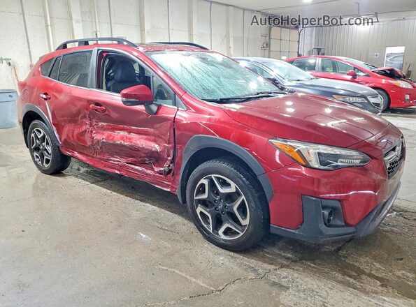 JF2GTAMC4K8260679 2019 SUBARU CROSSTREK Burgundy წინა მარჯვენა