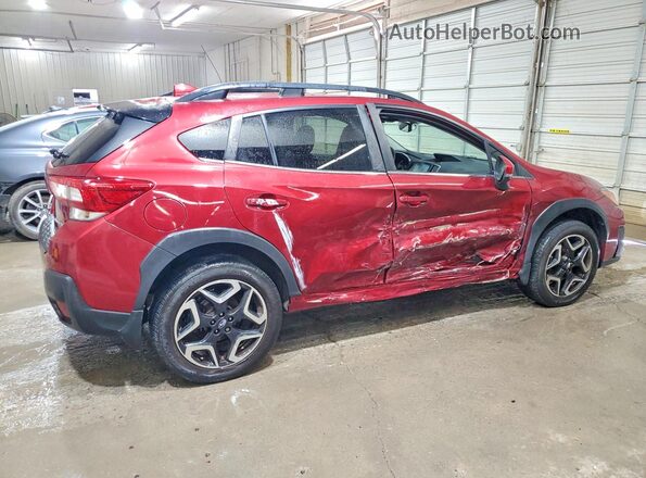 JF2GTAMC4K8260679 2019 SUBARU CROSSTREK Burgundy უკანა მარჯვენა