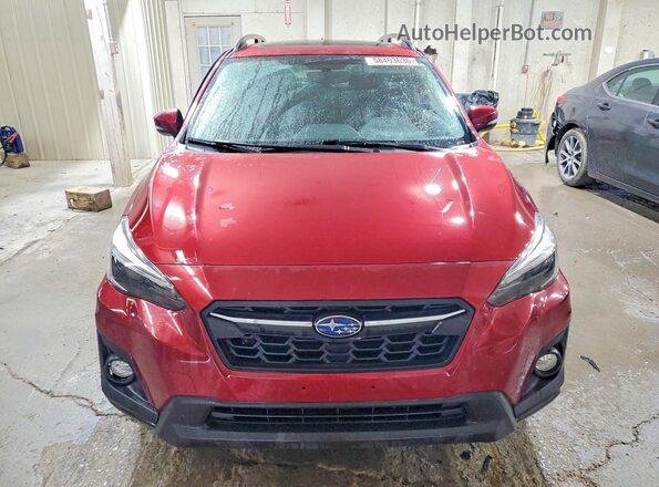 JF2GTAMC4K8260679 2019 SUBARU CROSSTREK Burgundy წინა ხედი