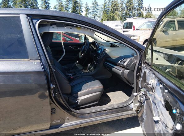 JF2GTAMC4K8390865 2019 SUBARU CROSSTREK Black Вид салону спереду