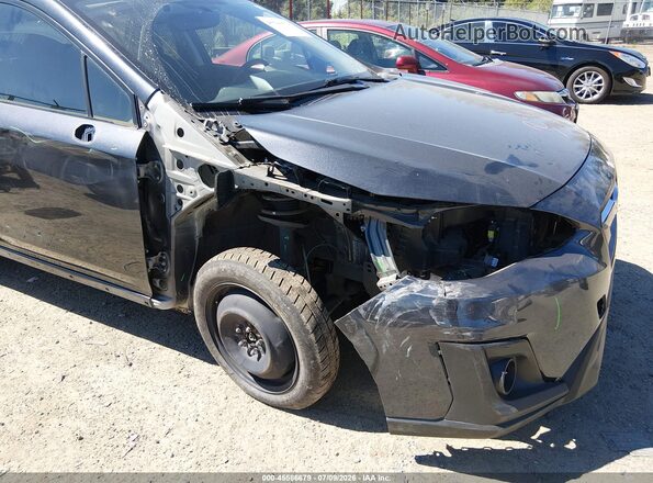 JF2GTAMC4K8390865 2019 SUBARU CROSSTREK Black Вид спереду