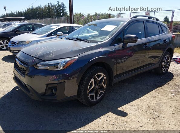 JF2GTAMC4K8390865 2019 SUBARU CROSSTREK Black Передня ліва чверть
