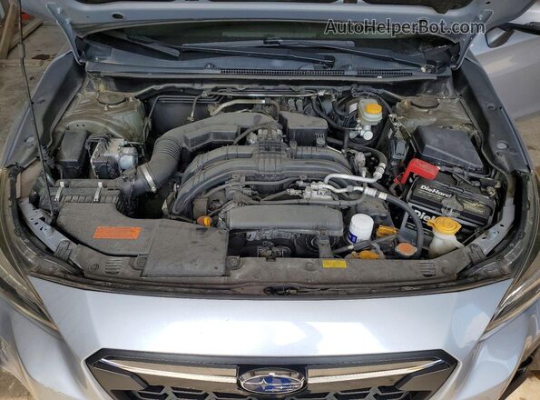 JF2GTAMC5J8311590 2018 SUBARU CROSSTREK Silver Widok komory silnika