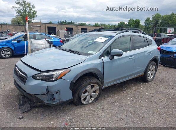JF2GTAMC5JH223641 2018 SUBARU CROSSTREK Blue Դիմացի տեսք