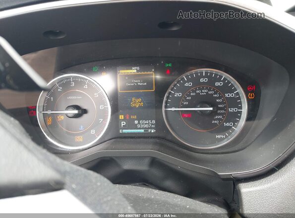 JF2GTAMC5JH223641 2018 SUBARU CROSSTREK Blue Հետևի նստատեղերի տեսք