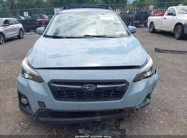 JF2GTAMC5JH223641 2018 SUBARU CROSSTREK Blue Սալոնի հետևի տեսք
