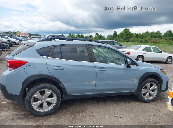 JF2GTAMC5JH223641 2018 SUBARU CROSSTREK Blue Սալոնի 360 աստիճան տեսք
