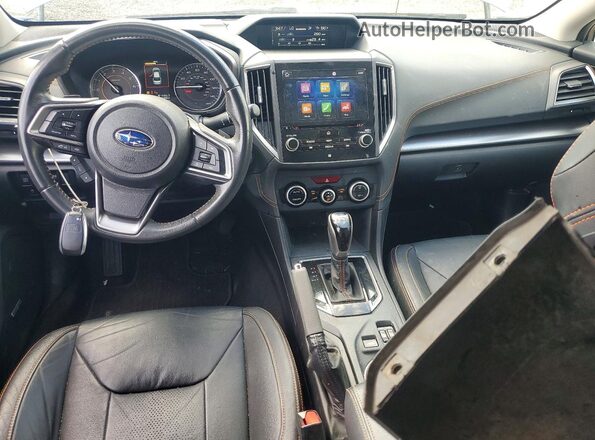 JF2GTAMC5JH244277 2018 SUBARU CROSSTREK Синий Вид панели приборов