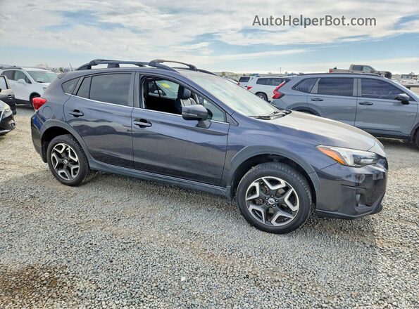 JF2GTAMC5JH311766 2018 SUBARU CROSSTREK Gray Przód prawy