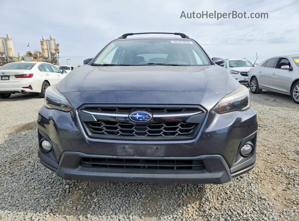 JF2GTAMC5JH311766 2018 SUBARU CROSSTREK Gray Widok z przodu