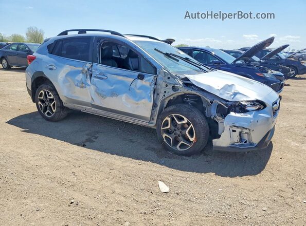 JF2GTAMC5K8260285 2019 SUBARU CROSSTREK Silver Delantero derecho