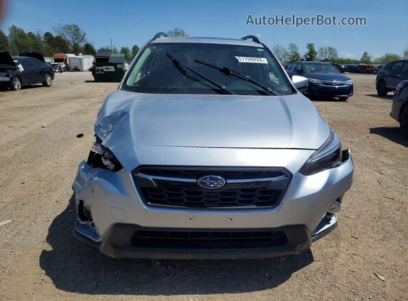 JF2GTAMC5K8260285 2019 SUBARU CROSSTREK Silver Vista frontal