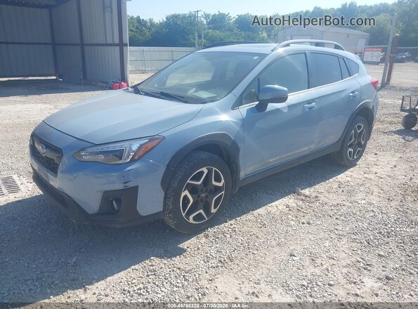 JF2GTAMC5K8262537 2019 SUBARU CROSSTREK Teal Առջևի ձախ երեք քառորդ տեսարան