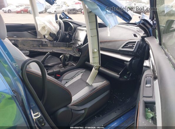 JF2GTAMC5K8291147 2019 SUBARU CROSSTREK Blue Vista interior delantera