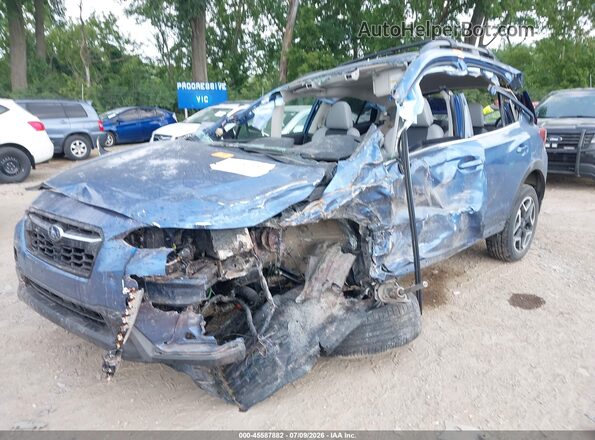 JF2GTAMC5K8291147 2019 SUBARU CROSSTREK Blue Vista frontal